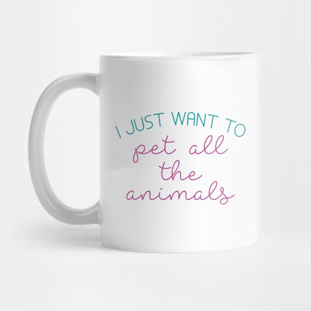 Pet All The Animals by LuckyFoxDesigns